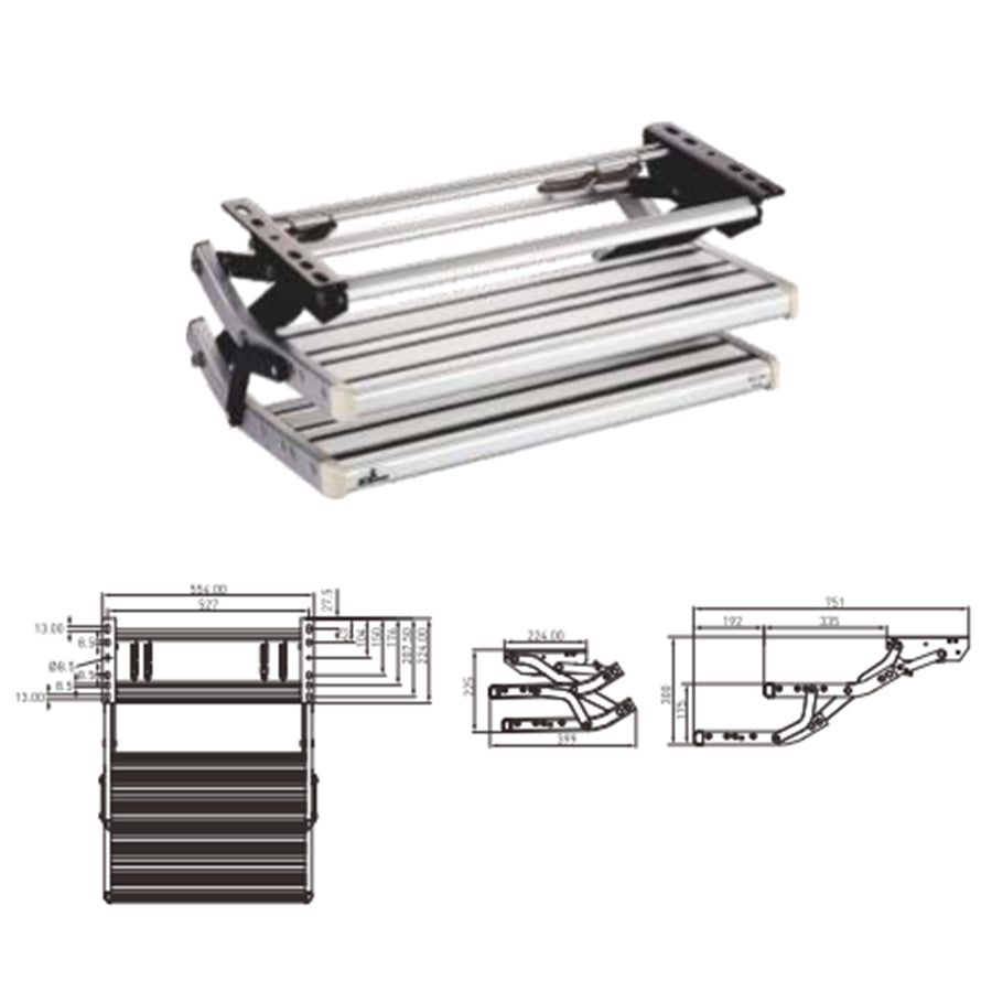 Ranger Aluminium Double Step